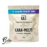 Cara-Melts – (40mg CBD:40mg THC) Indica
