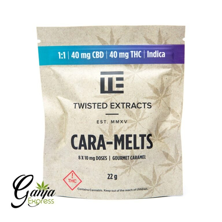 Cara-Melts – (40mg CBD:40mg THC) Indica