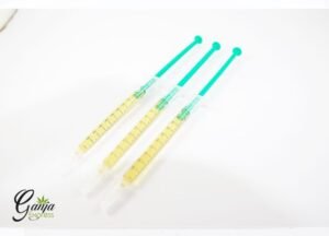 Free raw distillate syringe