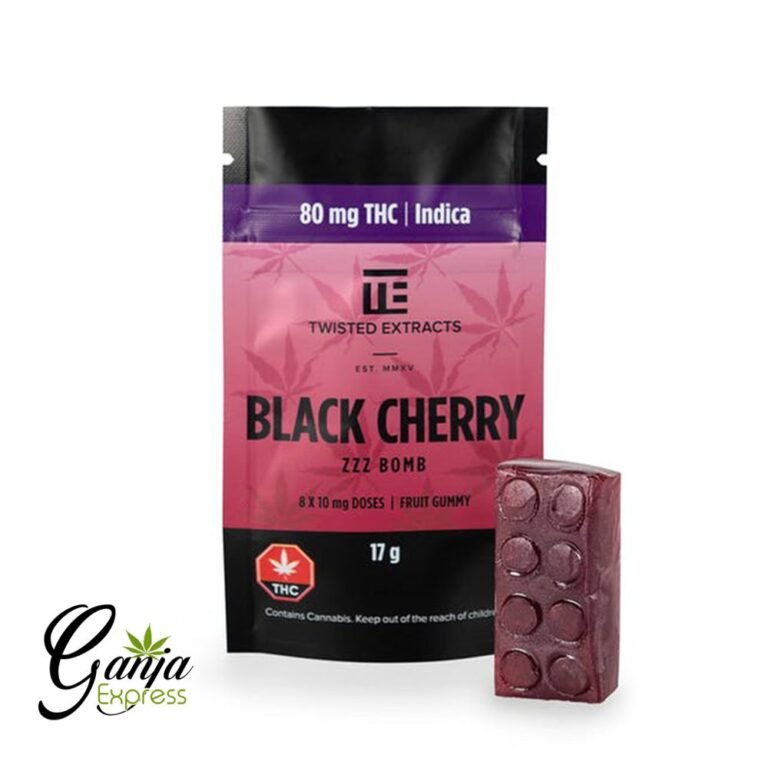 ZZZ Jelly Bomb – Black Cherry (80mg) Indica
