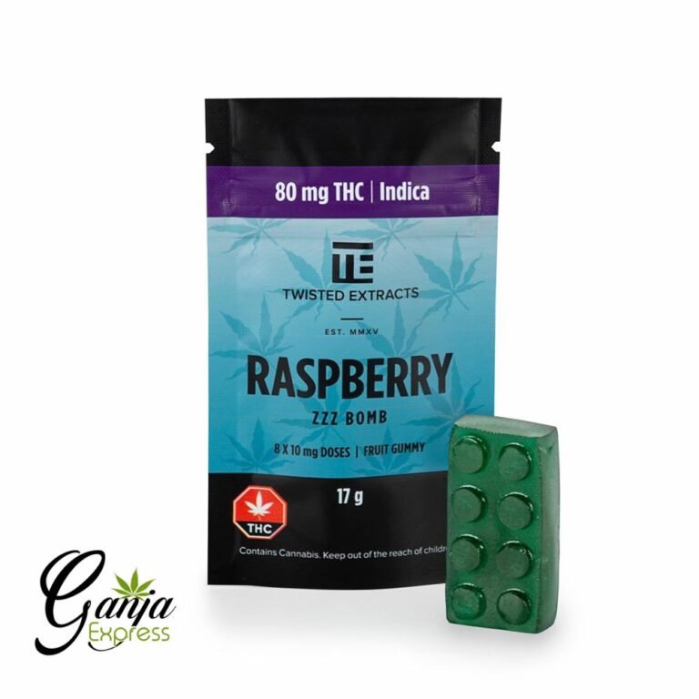 ZZZ Jelly Bomb – Raspberry (80mg) Indica